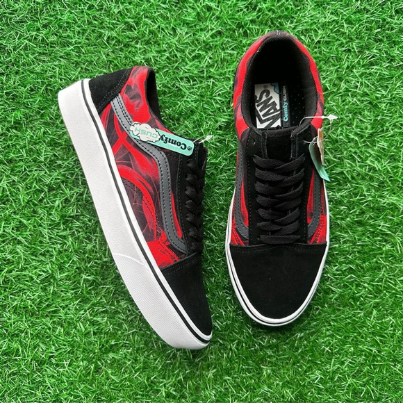Vans Comfycush Old Skool After Dark Black / Red - Picture 9 of 9